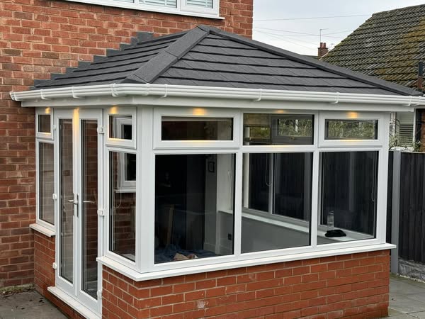 incredible transformation of a tired looking conservatory in Liverpool