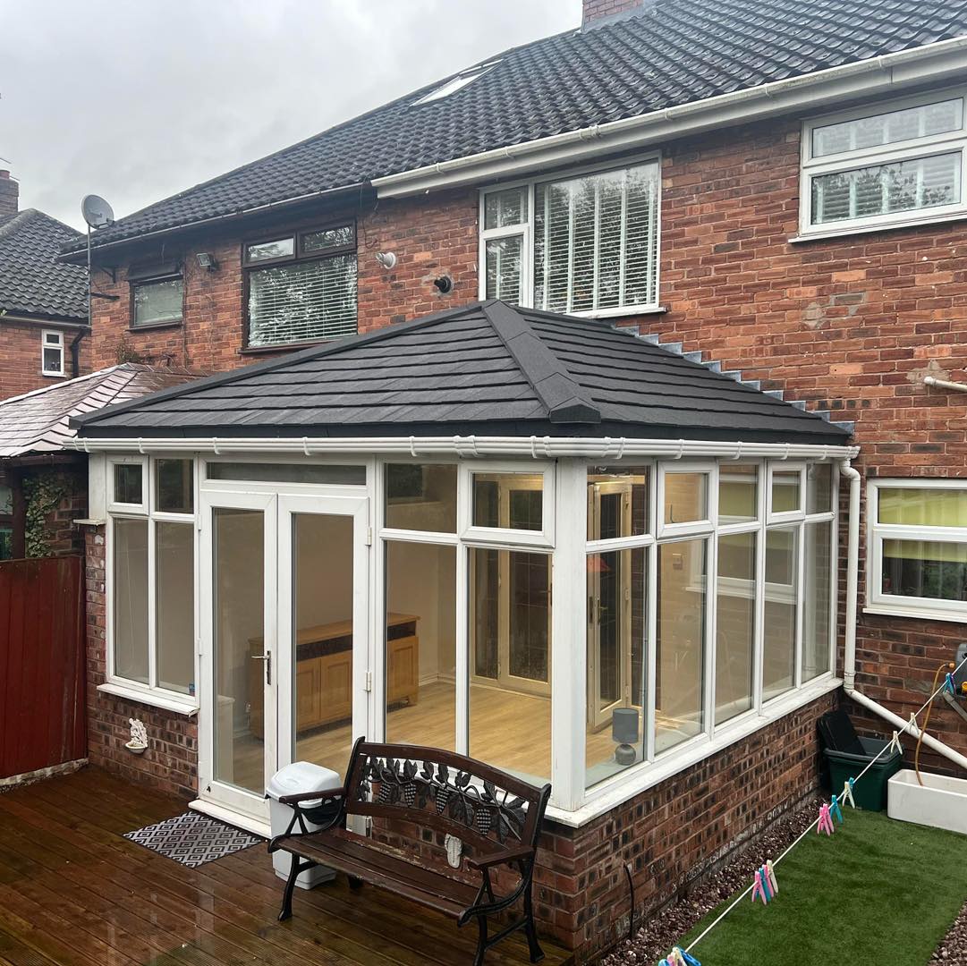 incredible transformation of a tired looking conservatory in Liverpool